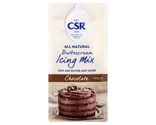 CSR All Natural Buttercream Icing Mix Chocolate 250g