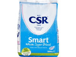 CSR Smart White Sugar & Stevia Blend 500g
